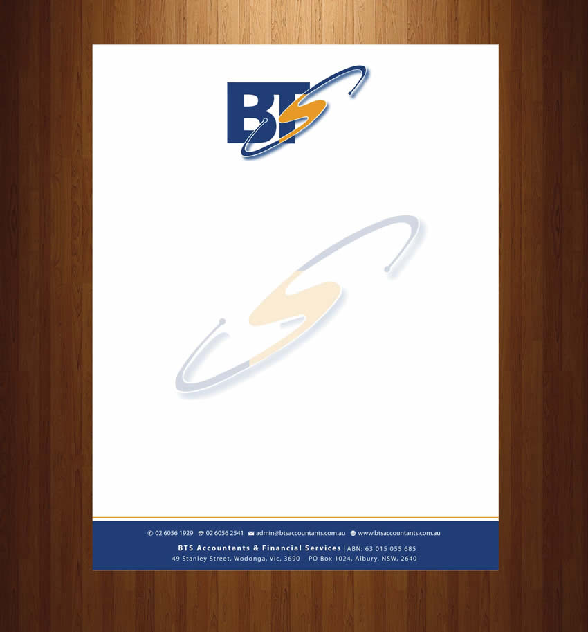 Letterhead Design by Sbss for this project | Design #1158421