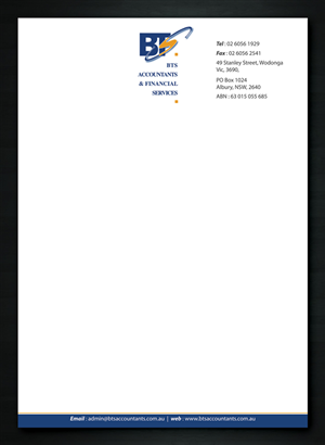 Letterhead Design by Sbss for this project | Design: #1158427