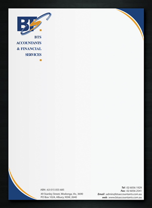 Letterhead Design by Sbss for this project | Design: #1158429
