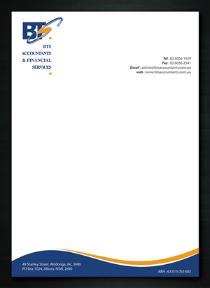 Letterhead Design by Sbss for this project | Design: #1158431