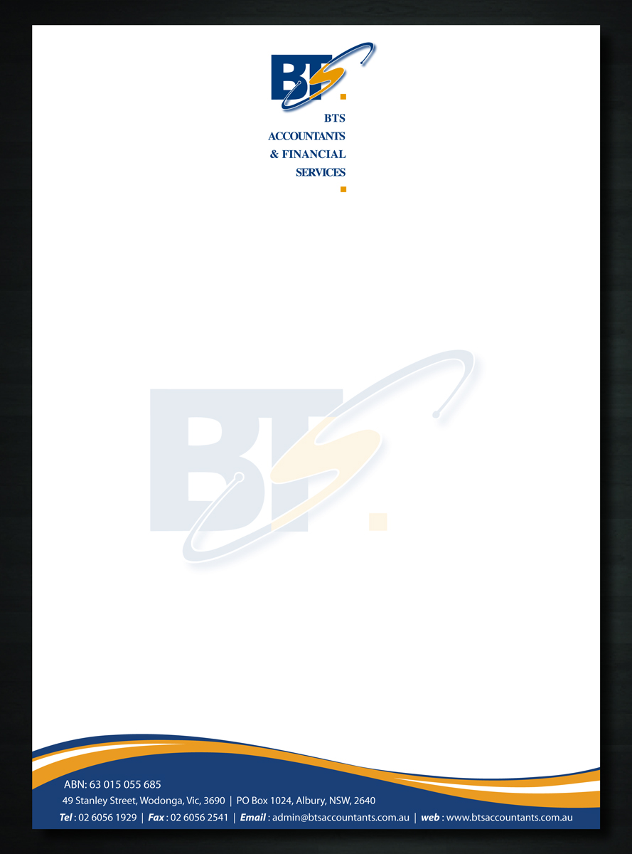 Letterhead Design by Sbss for this project | Design #1178713