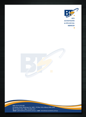 Letterhead Design by Sbss for this project | Design: #1178751