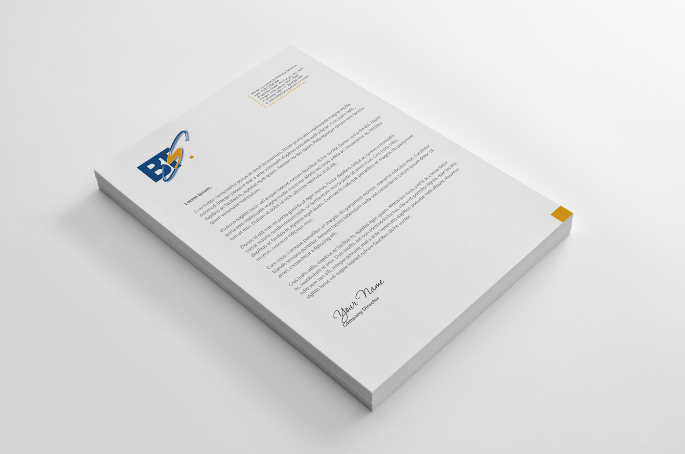 Letterhead Design by HYPdesign for this project | Design #1161263