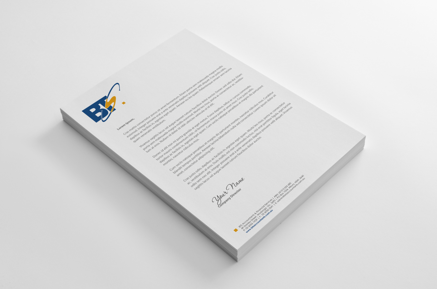 Letterhead Design by HYPdesign for this project | Design #1161270