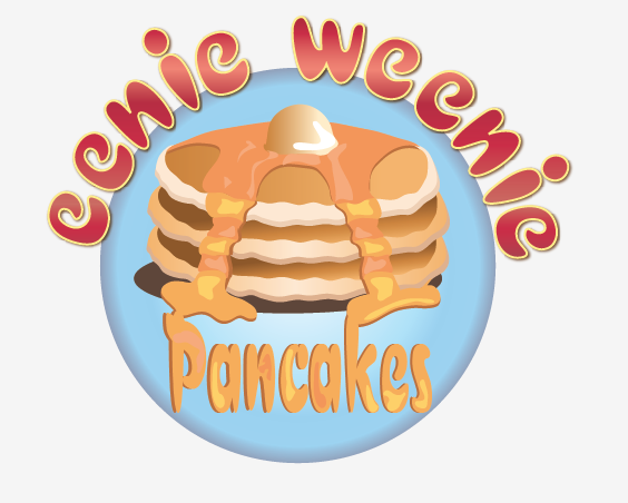 Logo Design by Phil Gardie for eenie weenie pancakes | Design #1181638