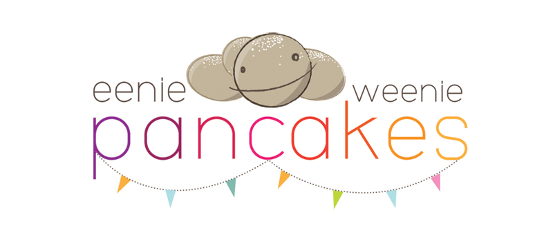 Logo Design by Mojito for eenie weenie pancakes | Design #1158420