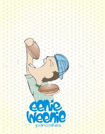 eenie weenie pancakes | Logo Design by ikahartono
