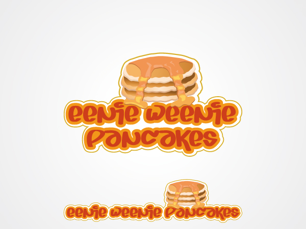 Logo Design by MIM design for eenie weenie pancakes | Design #1158589
