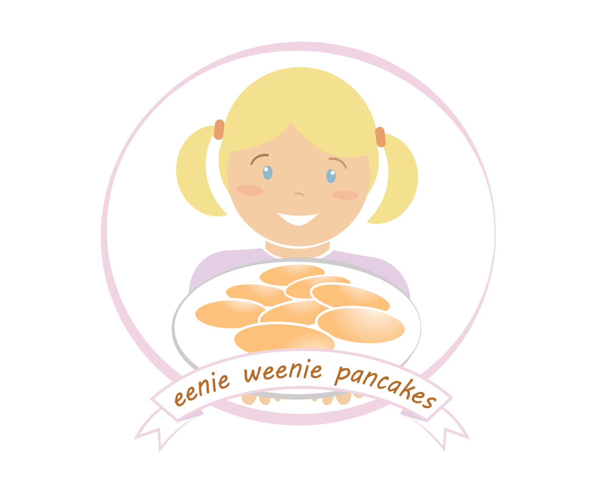 Logo Design by Meow Mix for eenie weenie pancakes | Design #1179701