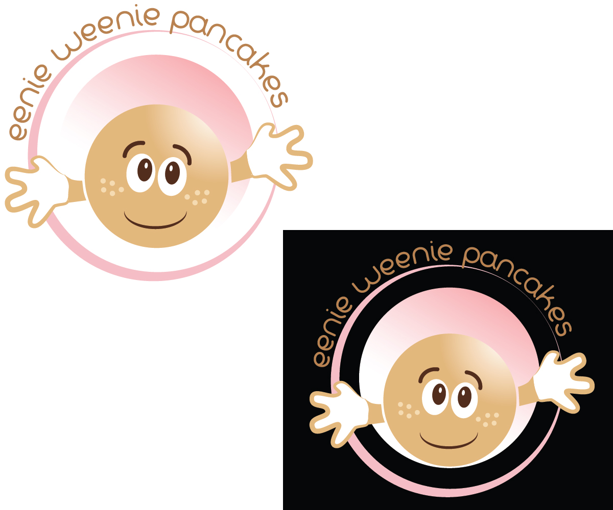 Logo Design by Meow Mix for eenie weenie pancakes | Design #1181440