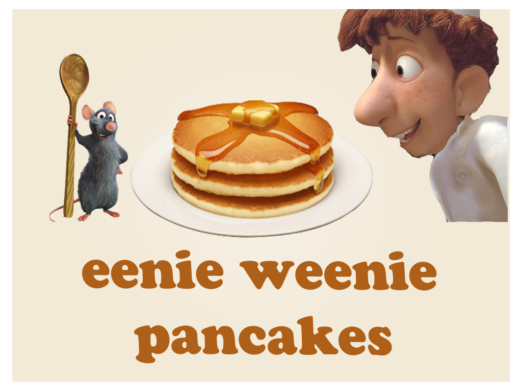 Logo Design by Momin Akhund for eenie weenie pancakes | Design #1168440
