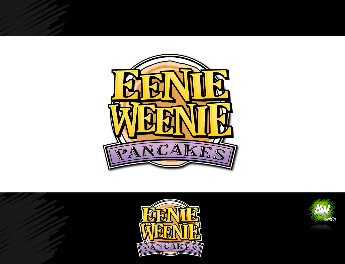 Logo Design by AW for eenie weenie pancakes | Design #1167421