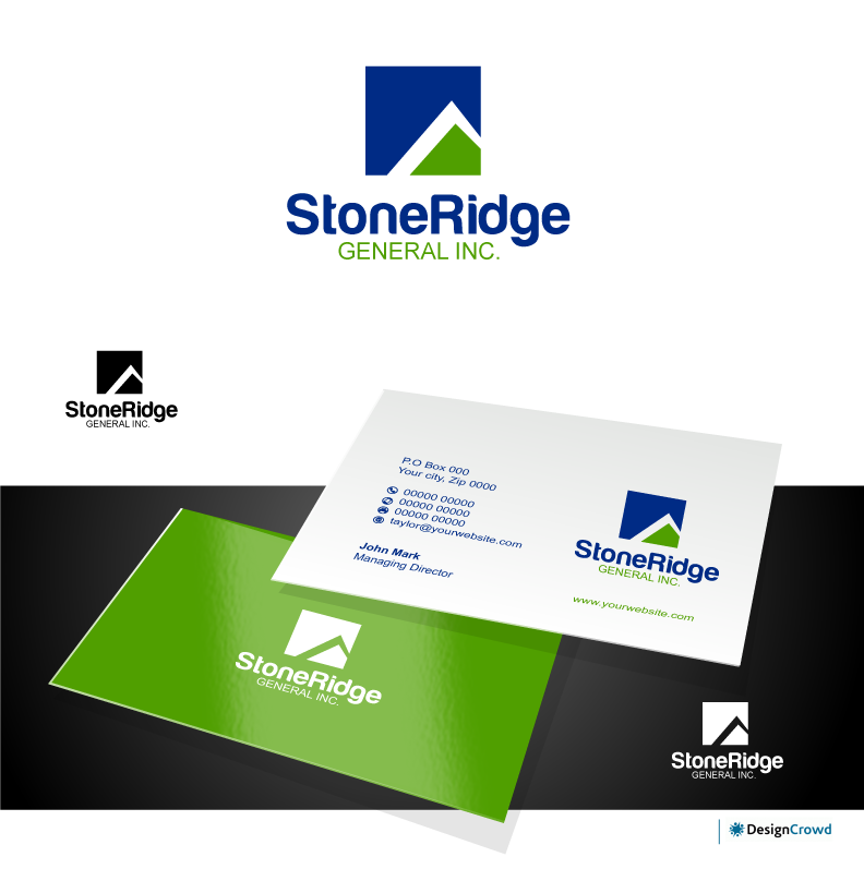 Logo Design by designgreen for StoneRidge general | Design #1170324