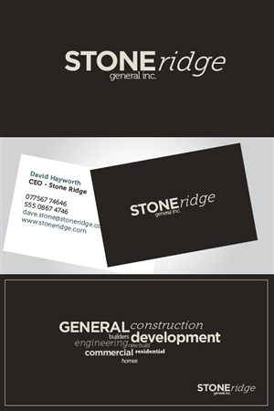 Logo Design by BM for StoneRidge general | Design: #1159449
