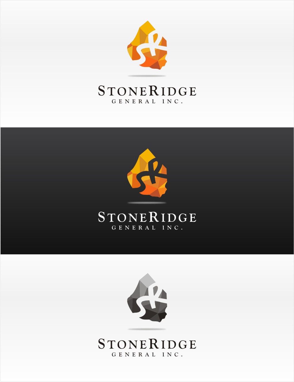 Logo Design by Pranav Creative Graphic for StoneRidge general | Design #1179907