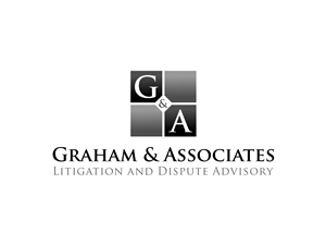 G & A OR Graham & Associates (optional: Litigation and Dispute Advisory as sub-text) | Logo Design by Pey