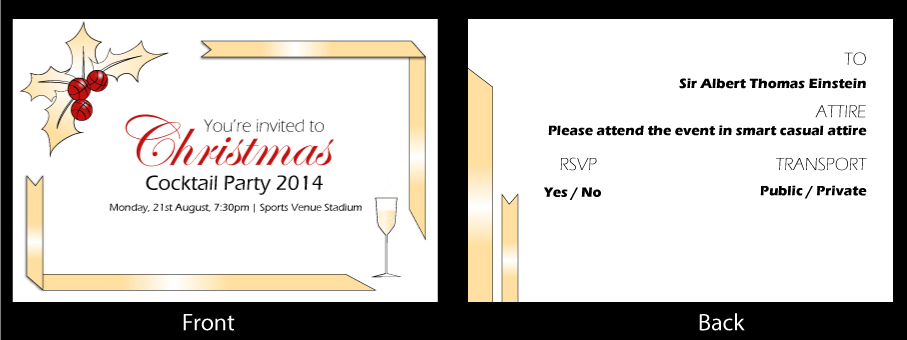 Diseño de Invitación por EPICreationZ para este proyecto | Diseño #4162855