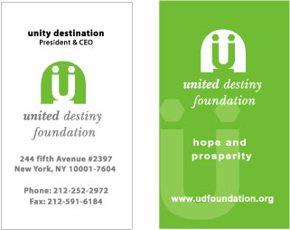 Logo-Design von ms productions für United Destiny Foundation | Design: #4079
