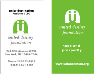 Logo-Design von ms productions für United Destiny Foundation | Design: #4080