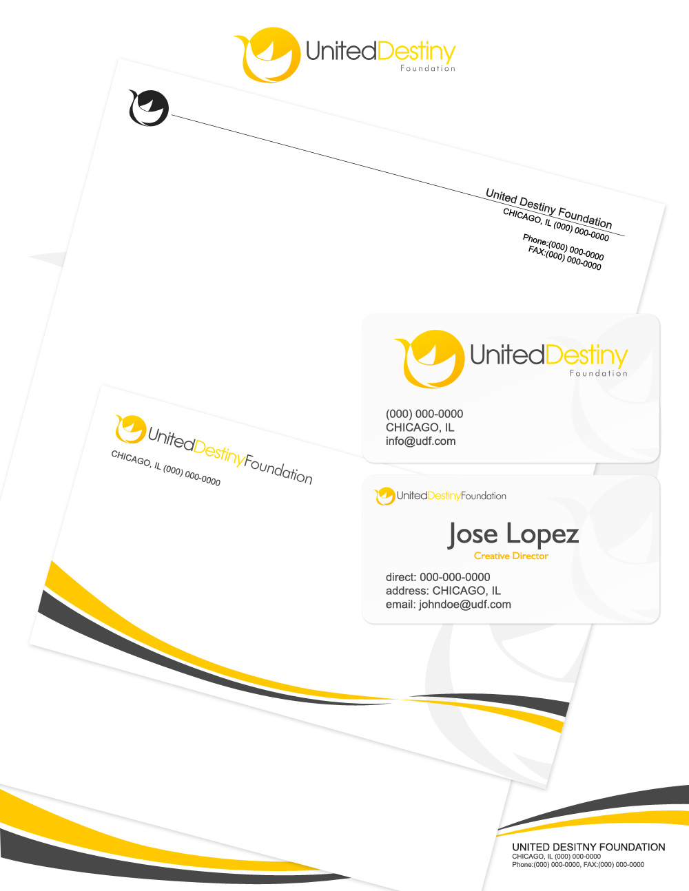 Logo-Design von Naranbat Jargalsaikhan für United Destiny Foundation | Design: #4277