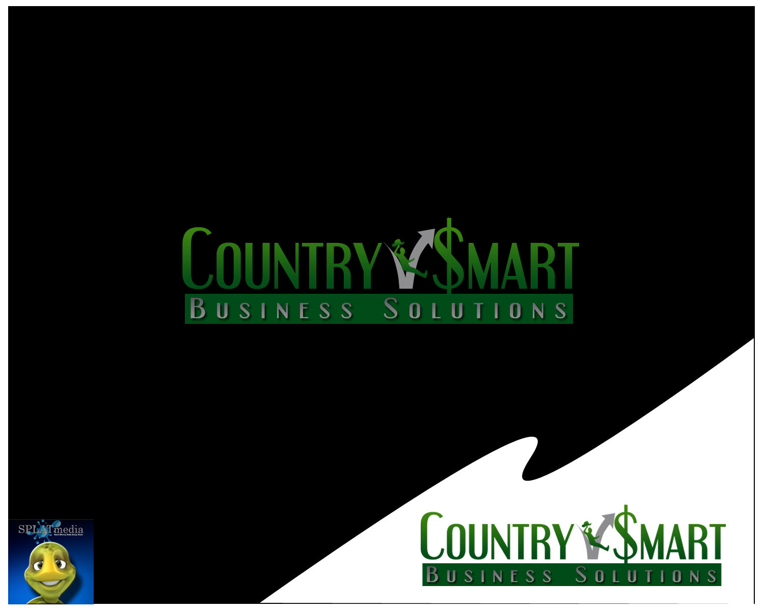 Logo Design by SPLATmedia for Country Smart Business Solutions | Design #174507