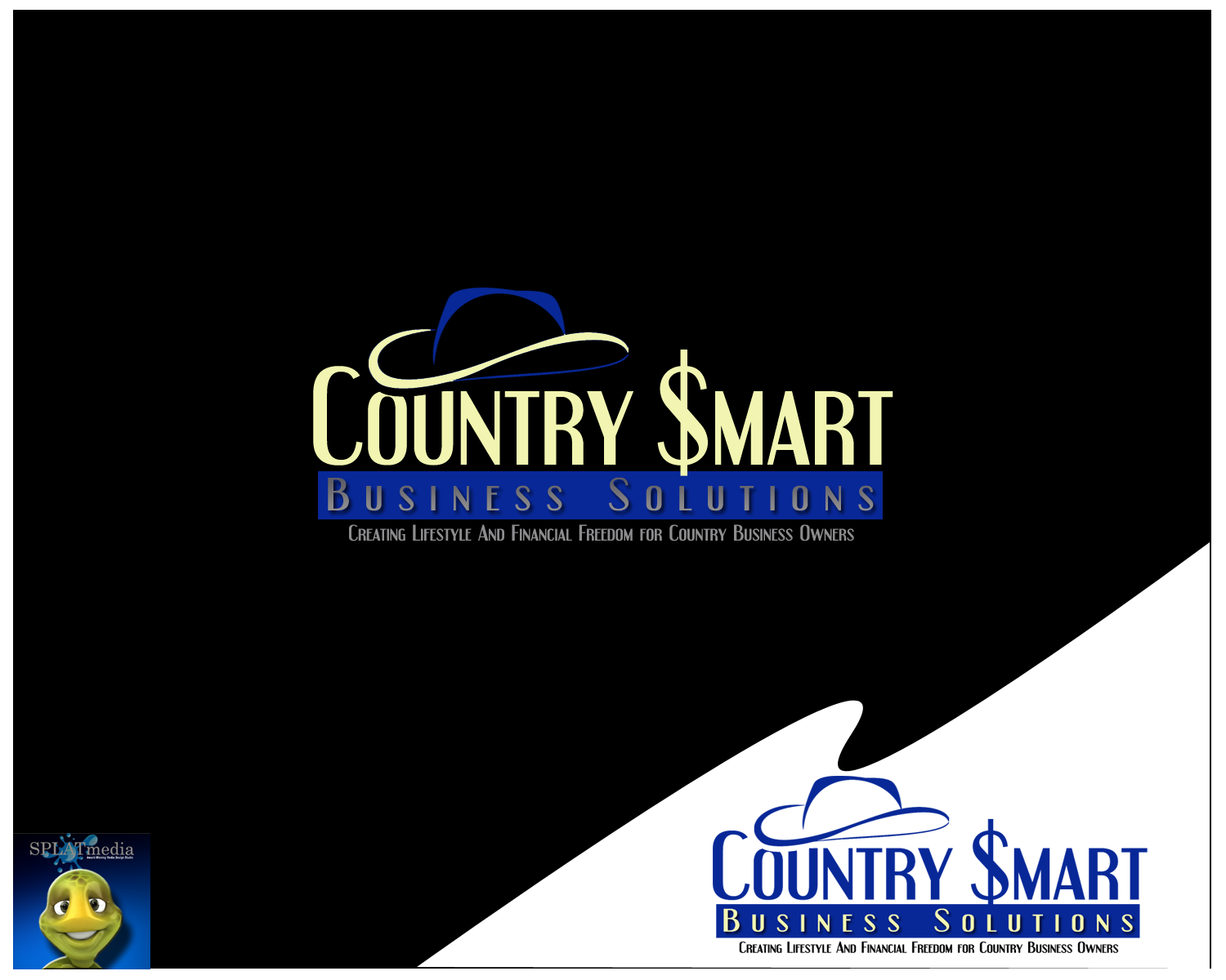 Logo Design by SPLATmedia for Country Smart Business Solutions | Design #174525
