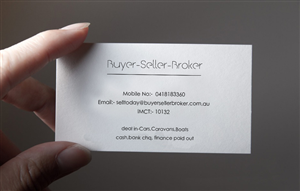 Business Card Design by Zedd for this project | Design: #4148732