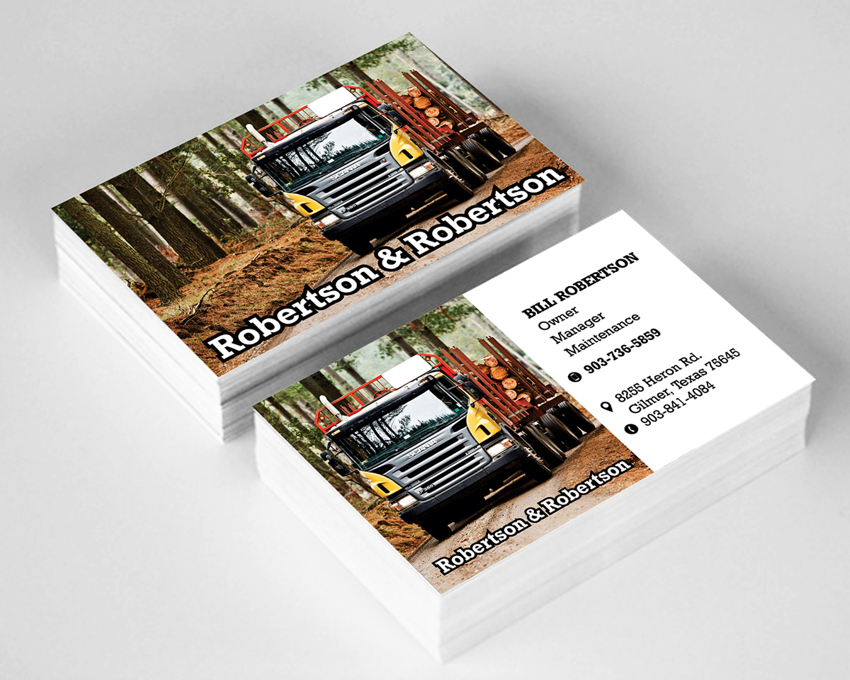 Business Card Design by ALSADESIGN for Robertson & Robertson | Design #4154997