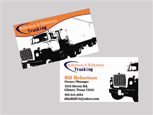 Business Card Design by shakeer for Robertson & Robertson | Design: #4185590