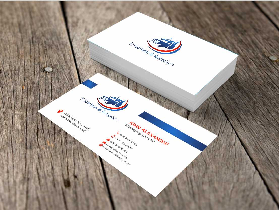 Business Card Design by AwsomeD for Robertson & Robertson | Design #4149047