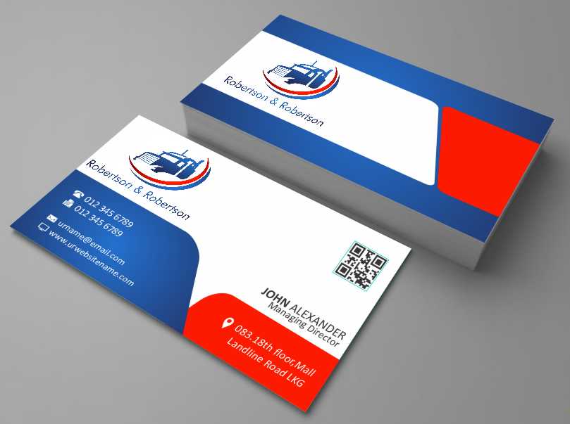 Business Card Design by AwsomeD for Robertson & Robertson | Design #4149054