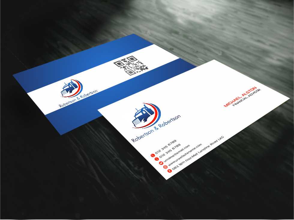 Business Card Design by AwsomeD for Robertson & Robertson | Design #4149064