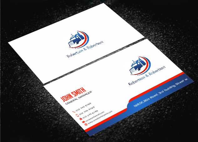 Business Card Design by AwsomeD for Robertson & Robertson | Design #4149073