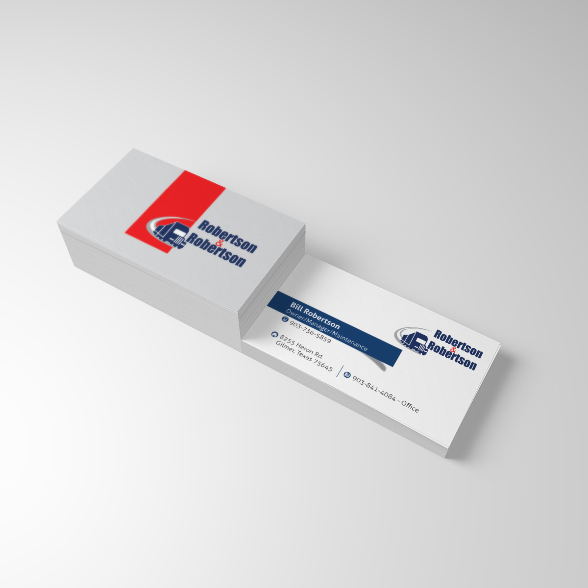 Business Card Design by dkthedon for Robertson & Robertson | Design #4201421