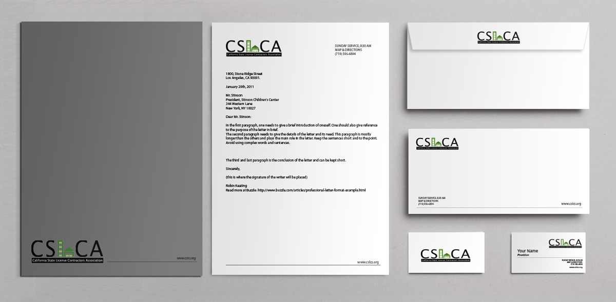 Stationery Design by nafizrahat for this project | Design #4160412
