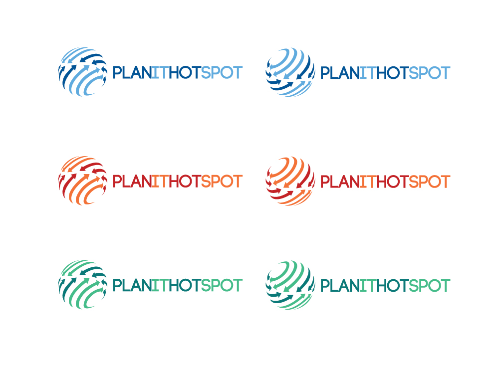 Logo Design by Greg Gilley for PlanItHotSpot | Design #171167