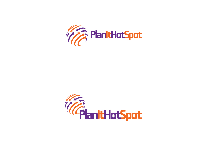 Logo Design by Greg Gilley for PlanItHotSpot | Design #180559