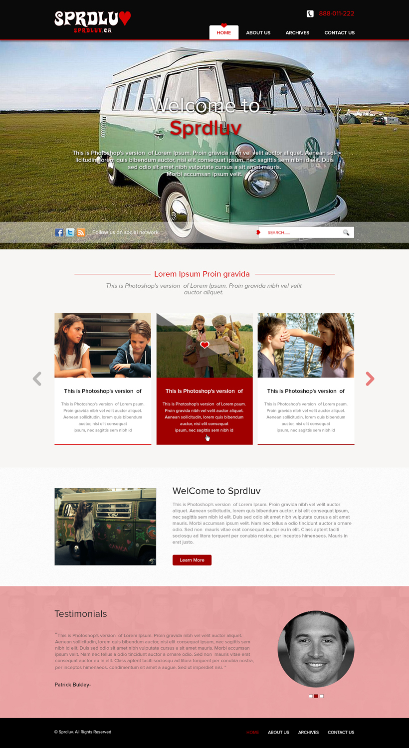 Web Design by the-lion-king for this project | Design #4166137