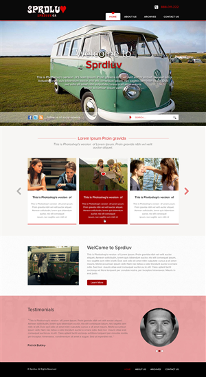 Web Design by the-lion-king for this project | Design: #4166137