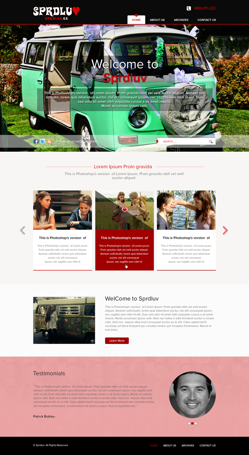 Web Design by the-lion-king for this project | Design #4166155