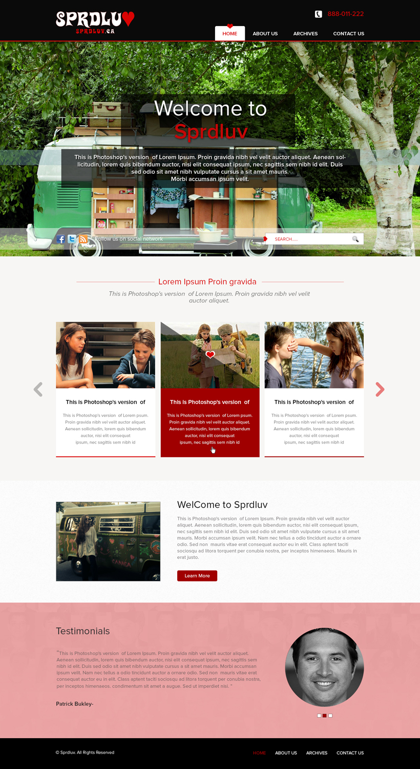 Web Design by the-lion-king for this project | Design #4166158
