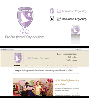 Logo Design by kresh for VIP Professional Organizing | Design: #1192001