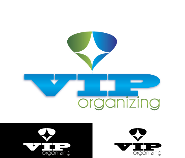 Logo Design by Sami Kay for VIP Professional Organizing | Design #1174775