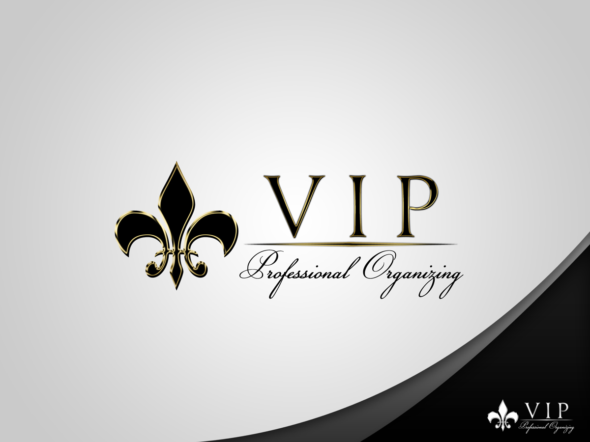Logo Design by Prolific Graphics for VIP Professional Organizing | Design #1170408