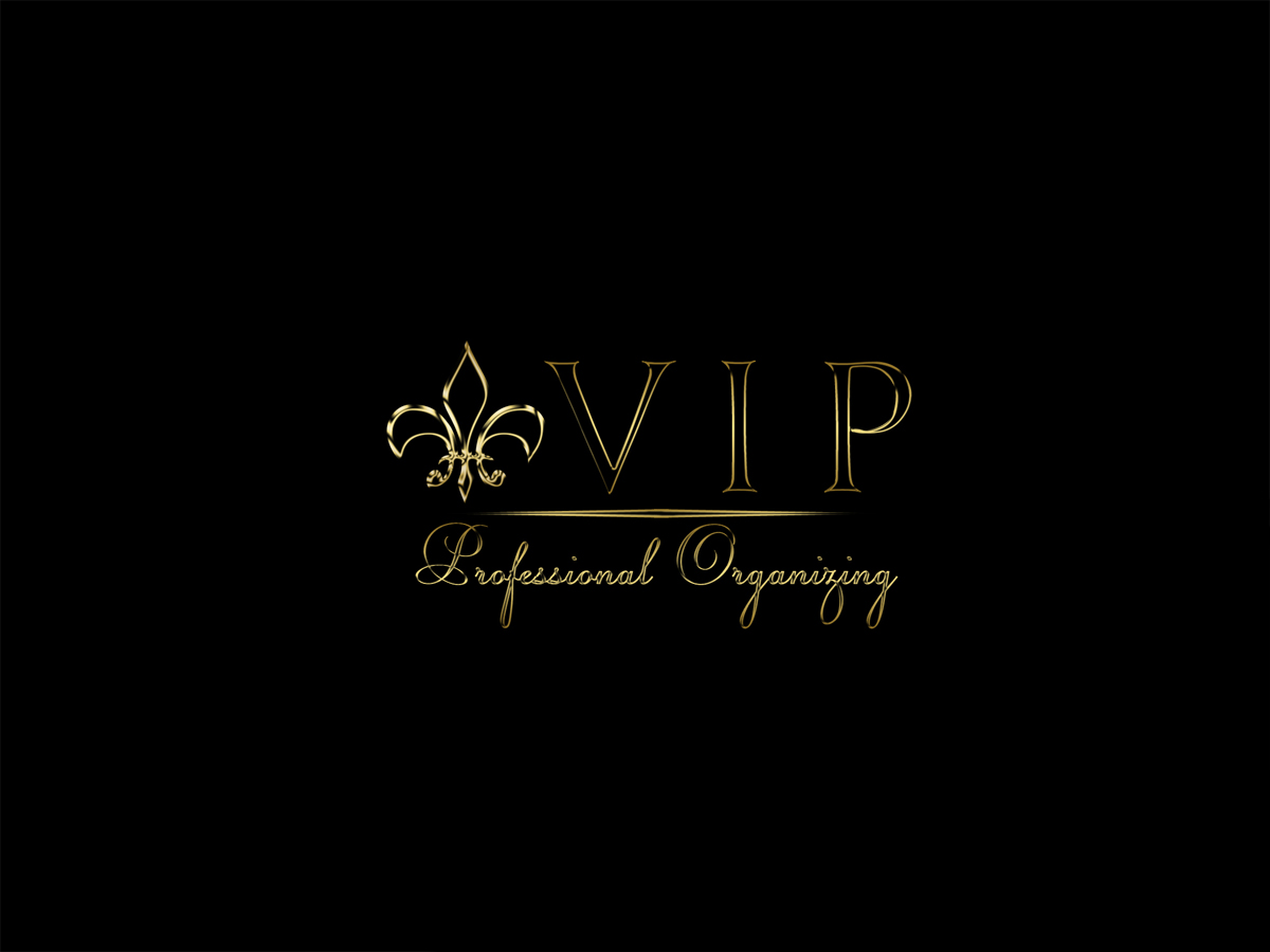 Logo Design by Prolific Graphics for VIP Professional Organizing | Design #1176933
