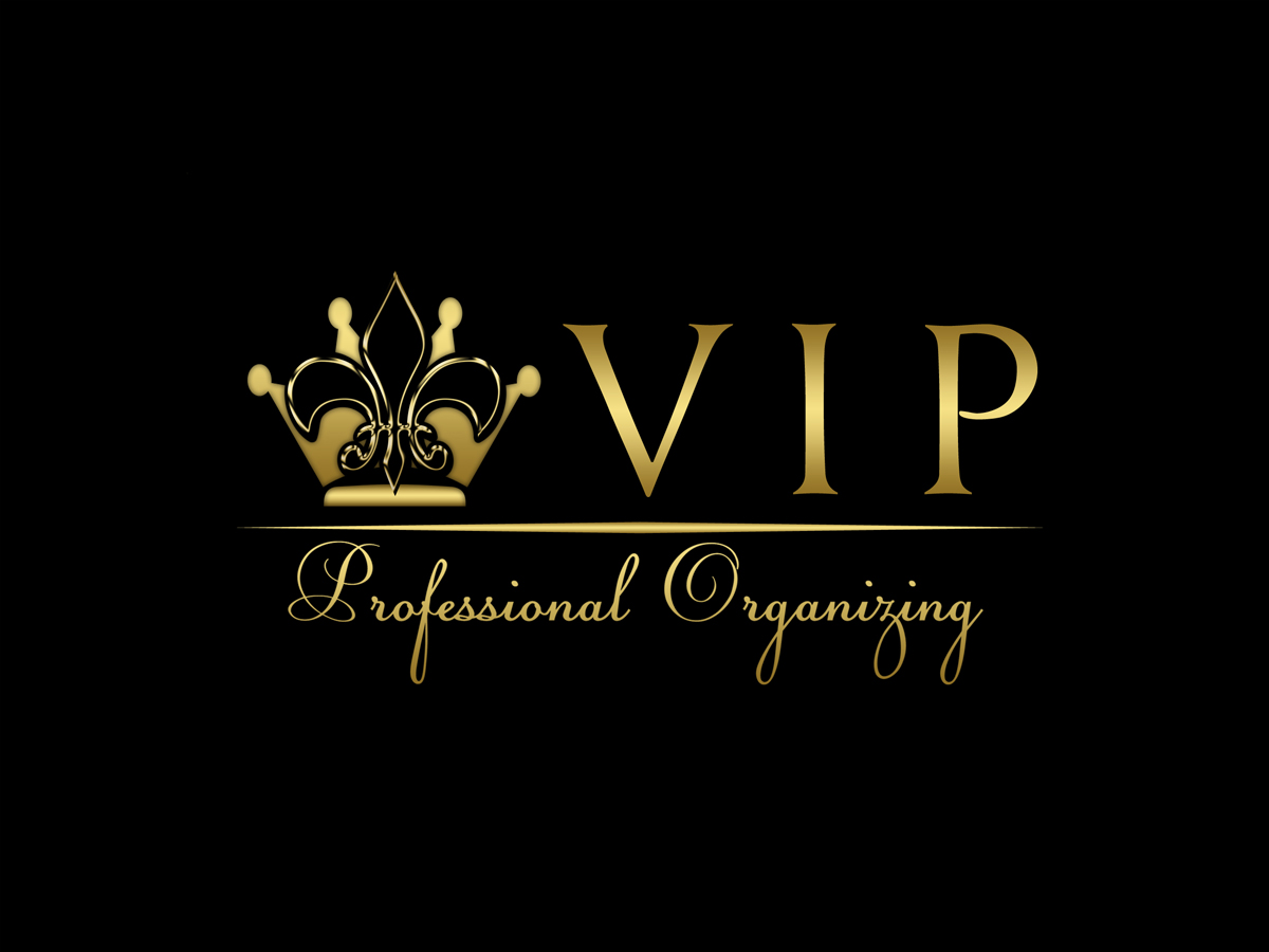 Logo Design by Prolific Graphics for VIP Professional Organizing | Design #1192181