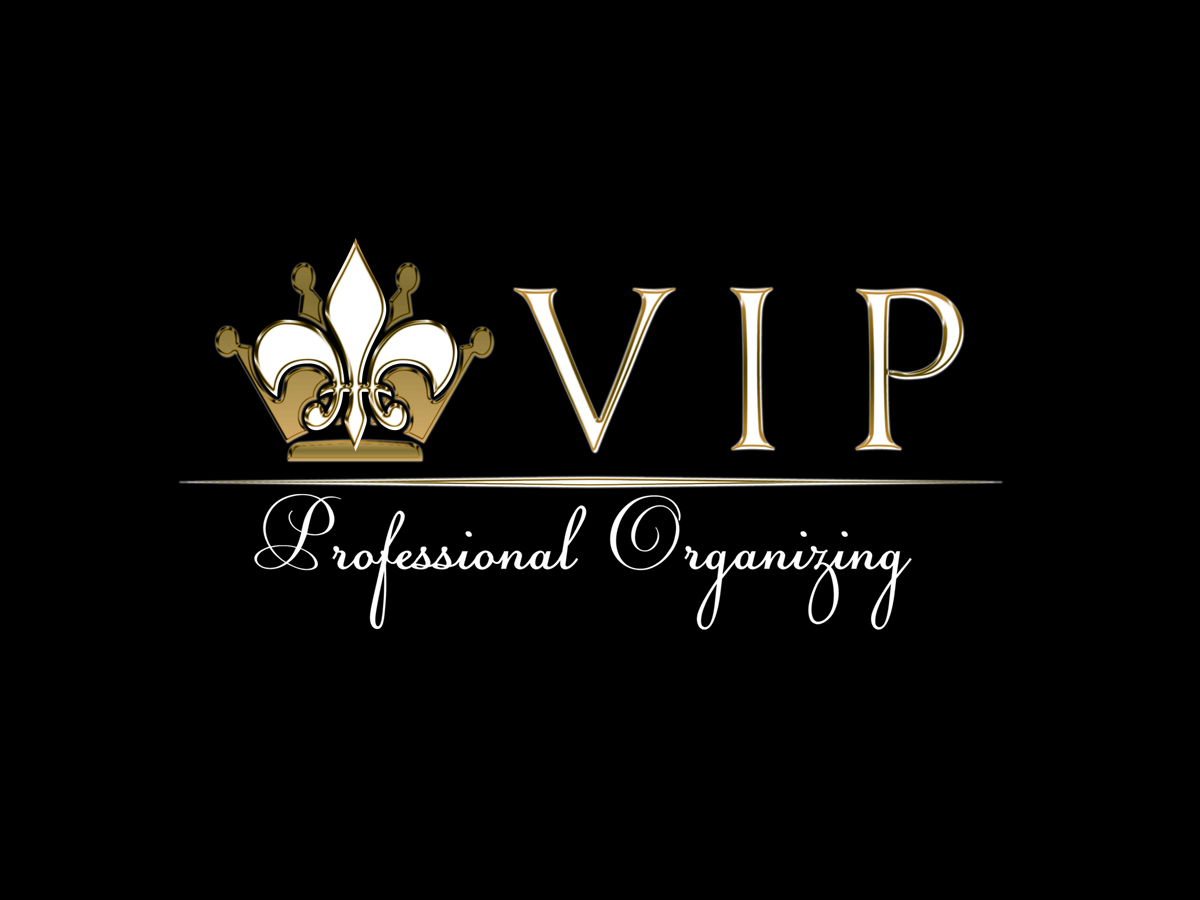 Logo Design by Prolific Graphics for VIP Professional Organizing | Design #1208879
