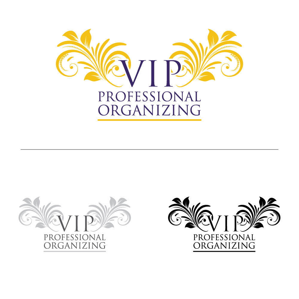 Logo Design by SeanWOW for VIP Professional Organizing | Design #1192529