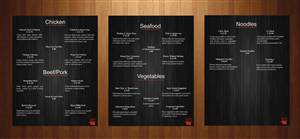 Menu Design by Sbss for this project | Design: #1220684
