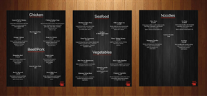 Menu Design by Sbss for this project | Design: #1220692